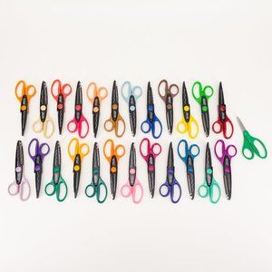 24 Fiskars Paper Edgers Craft Scrapbook Scissors